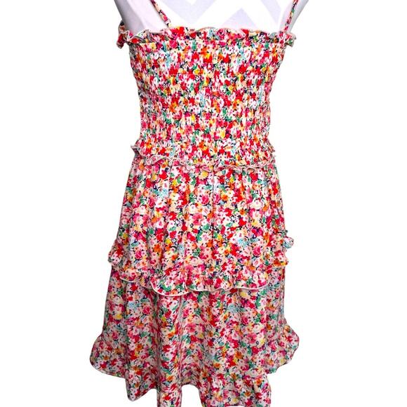 Jessica Simpson Floral Ditsy Smocked Sundress Medium - Picture 9 of 11